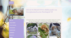 Desktop Screenshot of minikaninchen.at