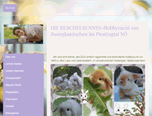 Tablet Screenshot of minikaninchen.at